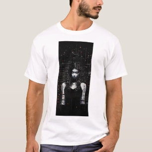 Cyberpunk Teen Rebel Girl 8-bit T-Shirt