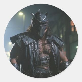 Cyberpunk Villain Classic Round Sticker