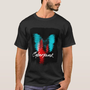 Cyberpunks Japan Streetwear Glitch 80s 90s Sad Vap T-Shirt