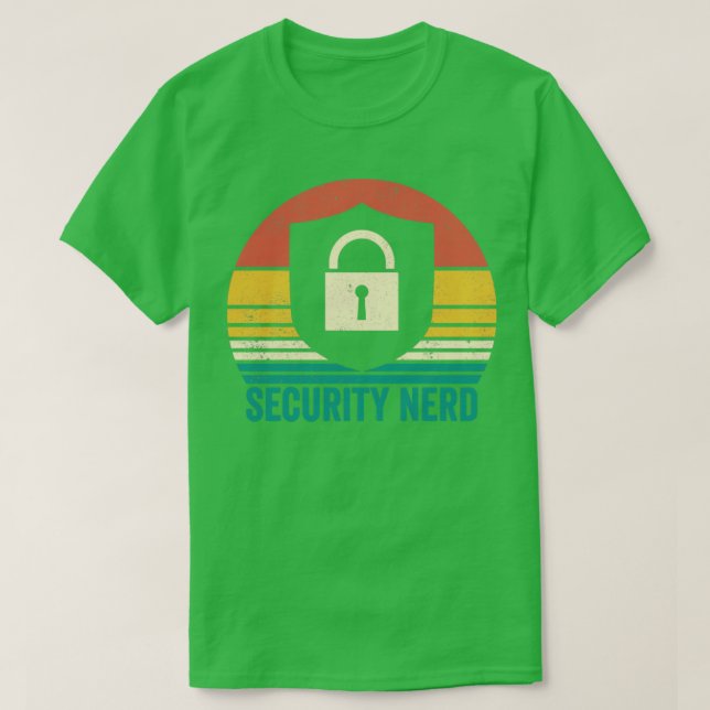 Cybersecurity Computer Security Cyber Security Ner T-Shirt (Design Front)