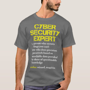 Cybersecurity Hacker Computer Nerd Gift T-Shirt