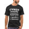 Cybersecurity Modern Cyber Security Typography 