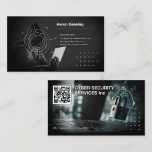 Cybersecurity Services   ONLINE PROTECTION SERVICE Business Card