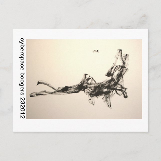 cyberspace boogers 232012 postcard (Front)