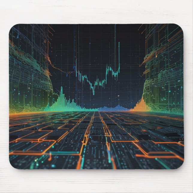 CyberTrack Mouse Carpet Mouse Pad (Front)