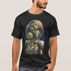 Cybille Ken Gauge Cyborg Sci-Fi T-Shirt