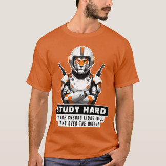 Cyborg Animal lion quotes family T-Shirt