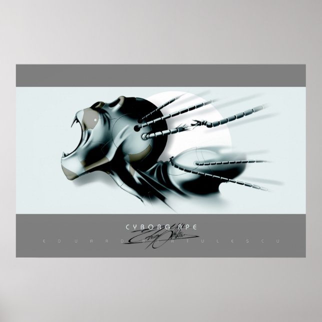 Cyborg Ape Poster (Front)