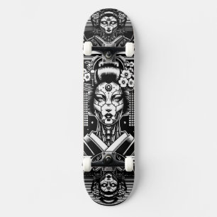 Cyborg Geisha  Skateboard