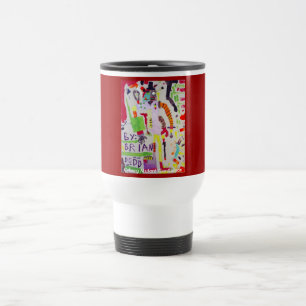 Cyborg Mutant Gentleman, Cybord Mutant Gentleman Travel Mug