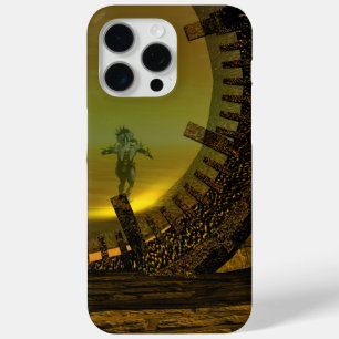 CYBORG TITAN,DESERT HYPERION Science Fiction Scifi iPhone 15 Pro Max Case