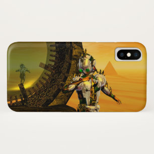 CYBORG TITAN,DESERT HYPERION Science Fiction Scifi Case-Mate iPhone Case