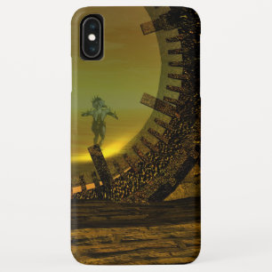 CYBORG TITAN,DESERT HYPERION Science Fiction Scifi Case-Mate iPhone Case