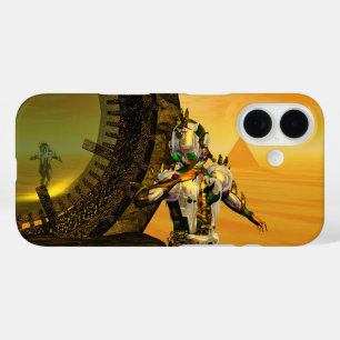 CYBORG TITAN,DESERT HYPERION Science Fiction Scifi iPhone 16 Case