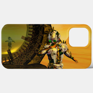 CYBORG TITAN,DESERT HYPERION Science Fiction Scifi iPhone 13 Pro Max Case