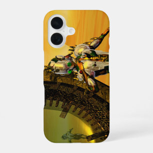 CYBORG TITAN,DESERT HYPERION Science Fiction Scifi iPhone 16 Case