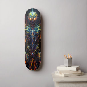 Cyborg Warrior  Skateboard