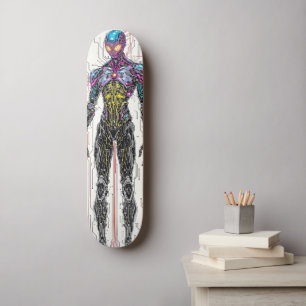 Cyborg Warrior  Skateboard