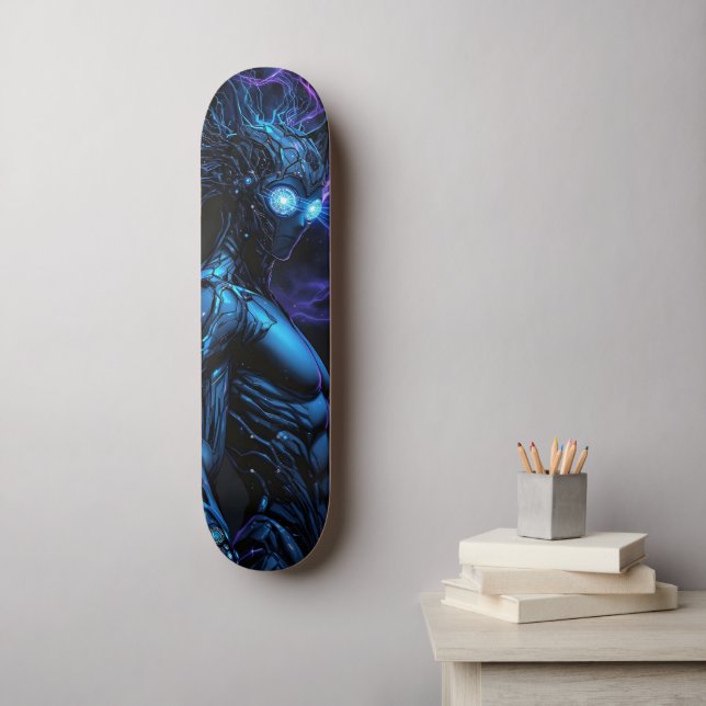 Cyborg Warrior  Skateboard (Wall Art)