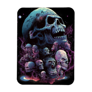 Cyborg Woman Science Fiction Magnet