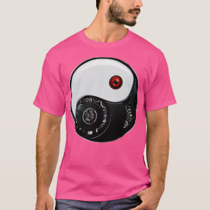 Cyborg Ying Yang Yin Yang Cyber Aesthetic T-Shirt