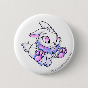 Cybunny Blue 6 Cm Round Badge
