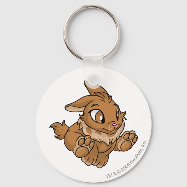 Cybunny Brown Key Ring (Front)