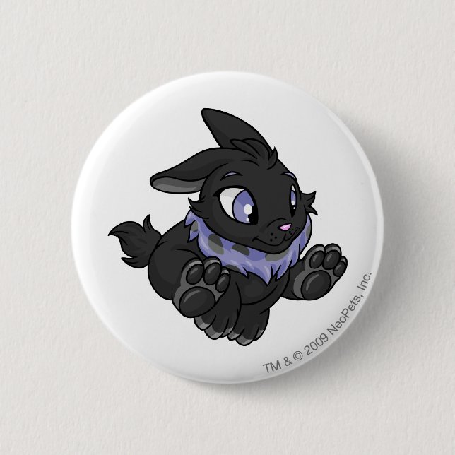 Cybunny Shadow 6 Cm Round Badge (Front)