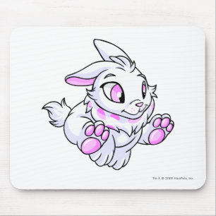 Cybunny White Mouse Pad