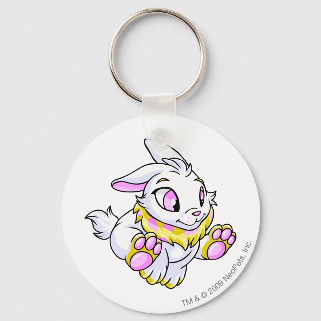 Cybunny Yellow Key Ring (Front)