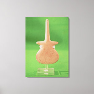 Cycladic statue, c.2000 BC Canvas Print