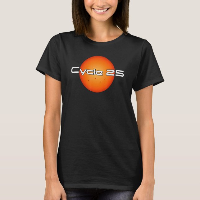 Cycle 25 Ham Radio T-Shirt (Front)