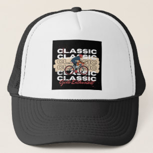 Cycle enthusiast trucker hat