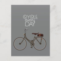 Cycle every day.