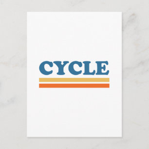 cycle postcard
