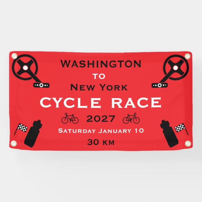 Cycle Race Banner (Horizontal)