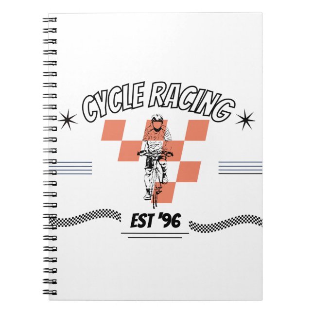 CYCLE RACING NOTEBOOK (Front)