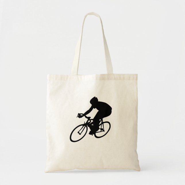 cycle racing tote bag (Front)