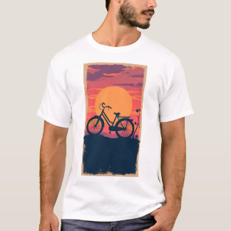 cycle retro sunset T-Shirt
