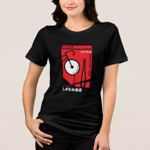 Cycle Shimanami Kaido Japan Tri-Blend Shirt