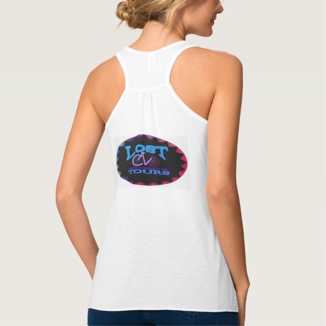 CycleNuts LoST Tours T-Shirt Singlet (Back)