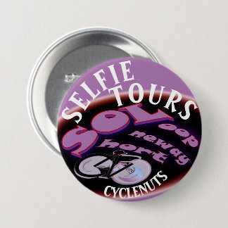 CycleNuts SOL Selfie Tours 7.5 Cm Round Badge