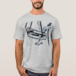 Cycler 2 The Music Bicycling Tshirt