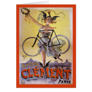Cycles Clément 1898 Vintage Advertising Poster