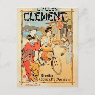 Cycles Clement Pre Saint-Gervais Postcard
