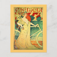 Cycles Clément Vintage Bicycle Poster