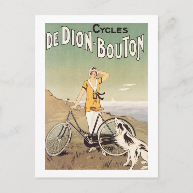 Cycles De Dion Bouton Postcard (Front)