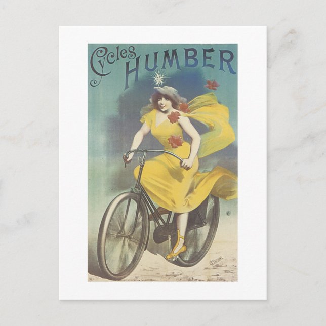 Cycles Humber Postcard (Front)