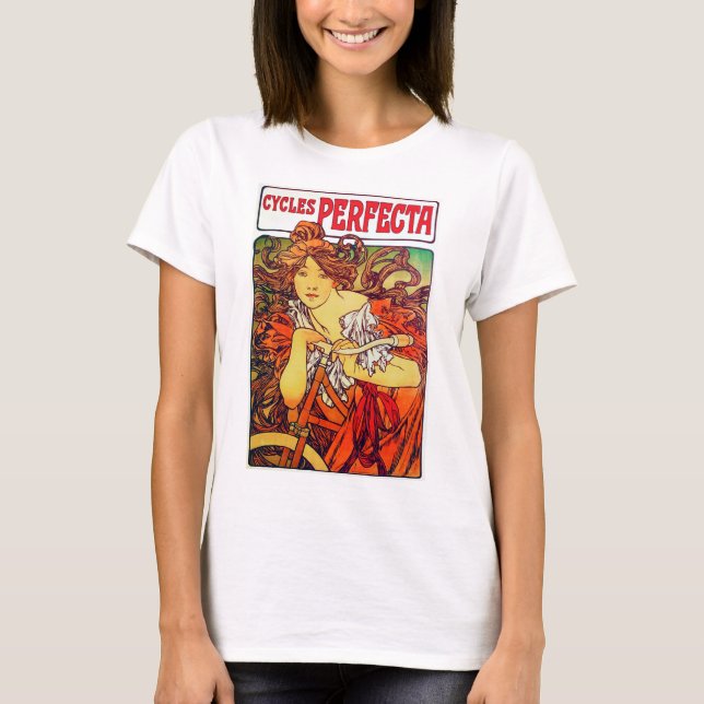 Cycles Perfecta, Mucha T-Shirt (Front)