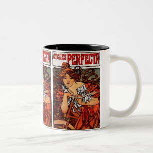 " Cycles Perfecta " Two-Tone Coffee Mug